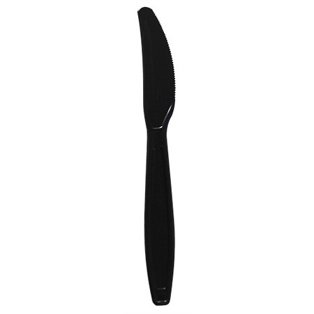 Karat Black Disposable Knives, PK1000 U2031